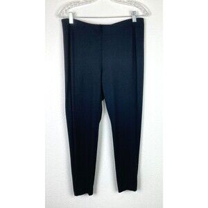 J. Jill Women's  Ponte Knit Leggings Size LP Petite Black Soft